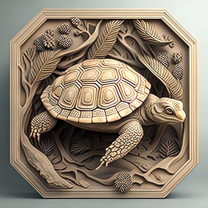 3D модель Trachemys decussata (STL)